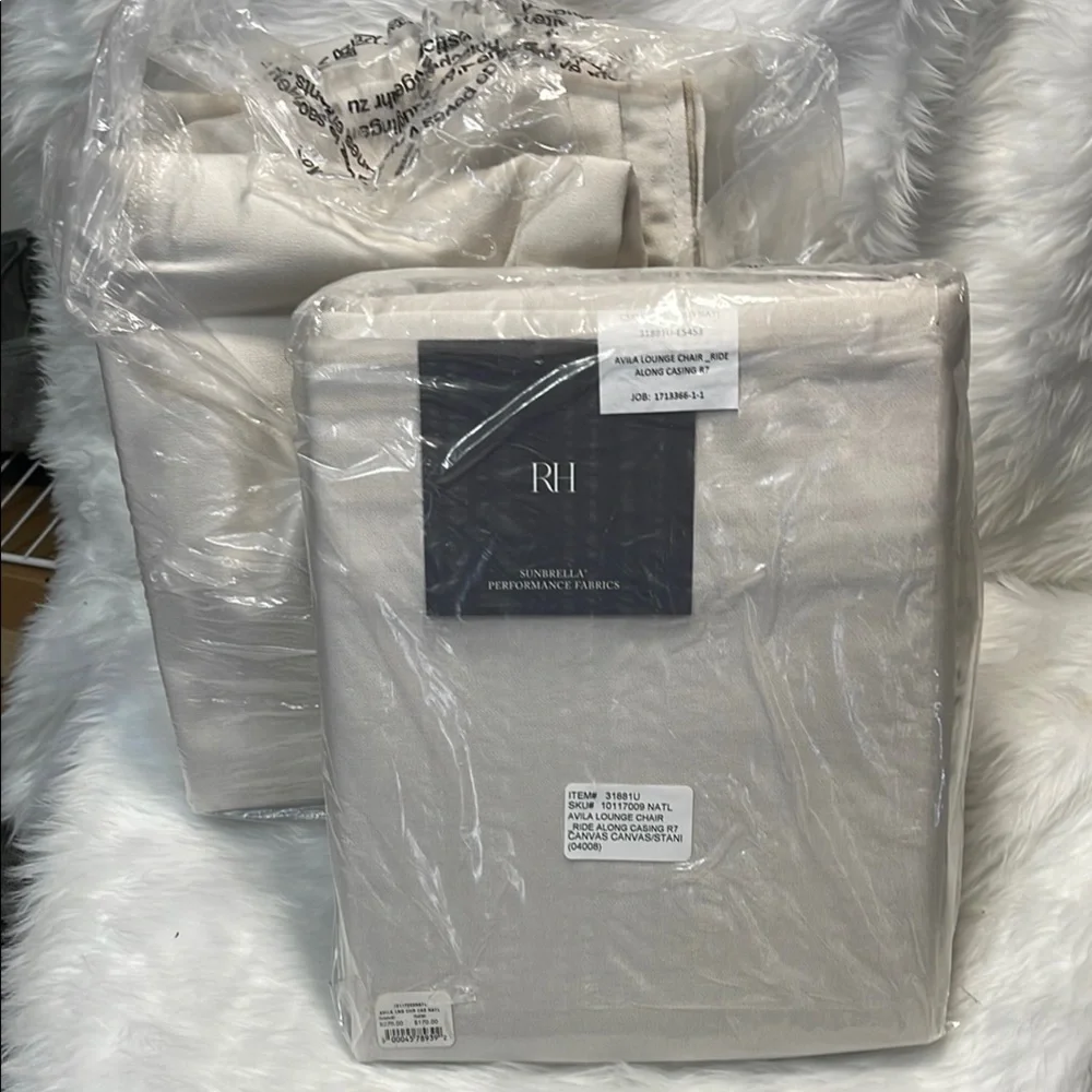 Restoration hardware Slip covers Canvas Natural by sunbrella set